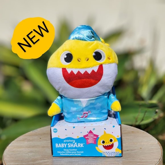 NEW Baby Shark Sleep Soother Baby Toy Sleep Toy White noise machine plush plushi - Picture 14 of 16